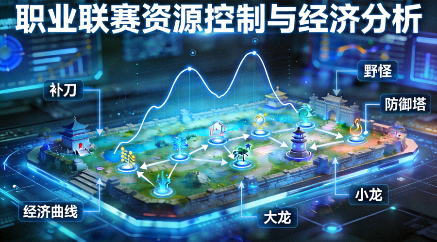 职业联赛对局中经济曲线与资源控制链动态拆解沙盘画面
